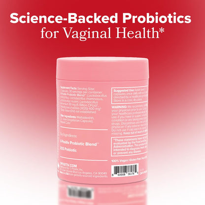 O Positiv URO Vaginal Probiotics for Women pH Balance with Prebiotics & Lactobacillus – Vaginal Health Supplement – Promote Healthy Vaginal Odor & Flora, 60 Count (Pack of 1), 1 Month Supply - dailyvitalstore