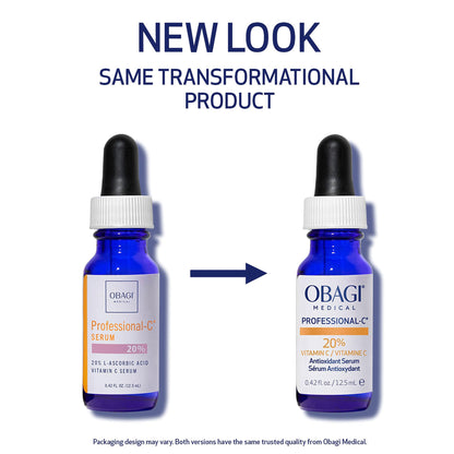 Obagi Professional-C 20% Vitamin C Serum – Helps Brighten Skin Tone and Minimize the Appearance of Fine Lines & Wrinkles – 0.42 oz - dailyvitalstore