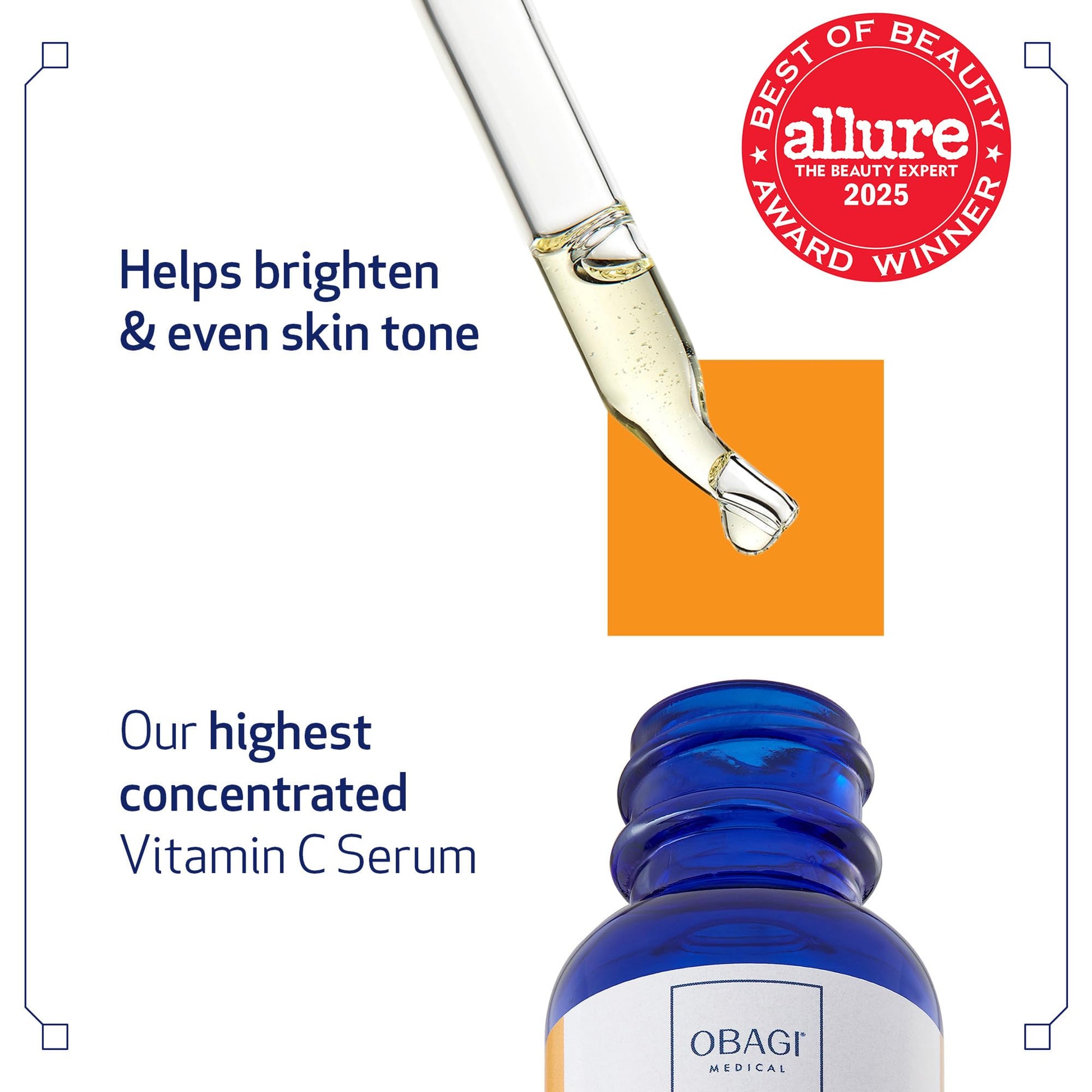 Obagi Professional-C 20% Vitamin C Serum – Helps Brighten Skin Tone and Minimize the Appearance of Fine Lines & Wrinkles – 0.42 oz - dailyvitalstore