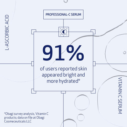 Obagi Professional-C 20% Vitamin C Serum – Helps Brighten Skin Tone and Minimize the Appearance of Fine Lines & Wrinkles – 0.42 oz - dailyvitalstore