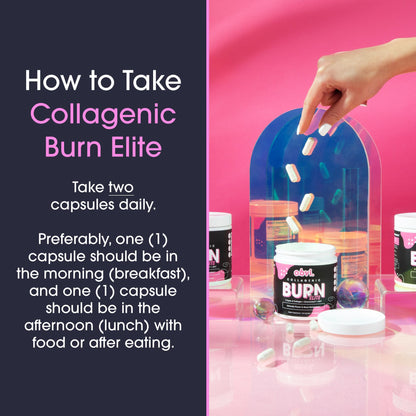 Obvi Burn Elite - Collagen Supplement for Women - Fitness Support - Metabolism Support Supplement - Healthy Mobility - Natural Thermogenic Formula - dailyvitalstore