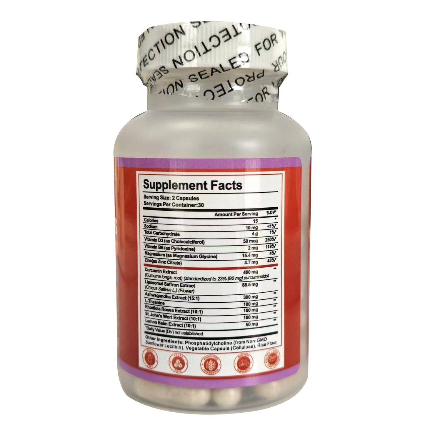 Oeaqeff Liposomal Saffron Supplements -11 in 1 100% Pure Saffron Extract 88.5 mg Maximum Absorption for Mood, Energy & Vision,Vegan, Non-GMO - 60 Vegan Capsules (1) - dailyvitalstore