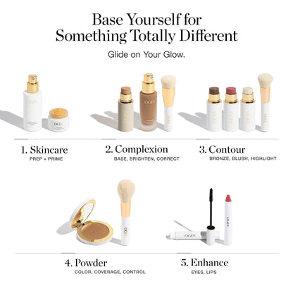 Ogee Complexion Perfecting Liquid Foundation - Lightweight Tinted Moisturizer For Face (Spruce 12.75N - Deep, Bronze Undertones) - with Vitamin C & Jojoba Oil - Certified Organic & Made in USA - dailyvitalstore