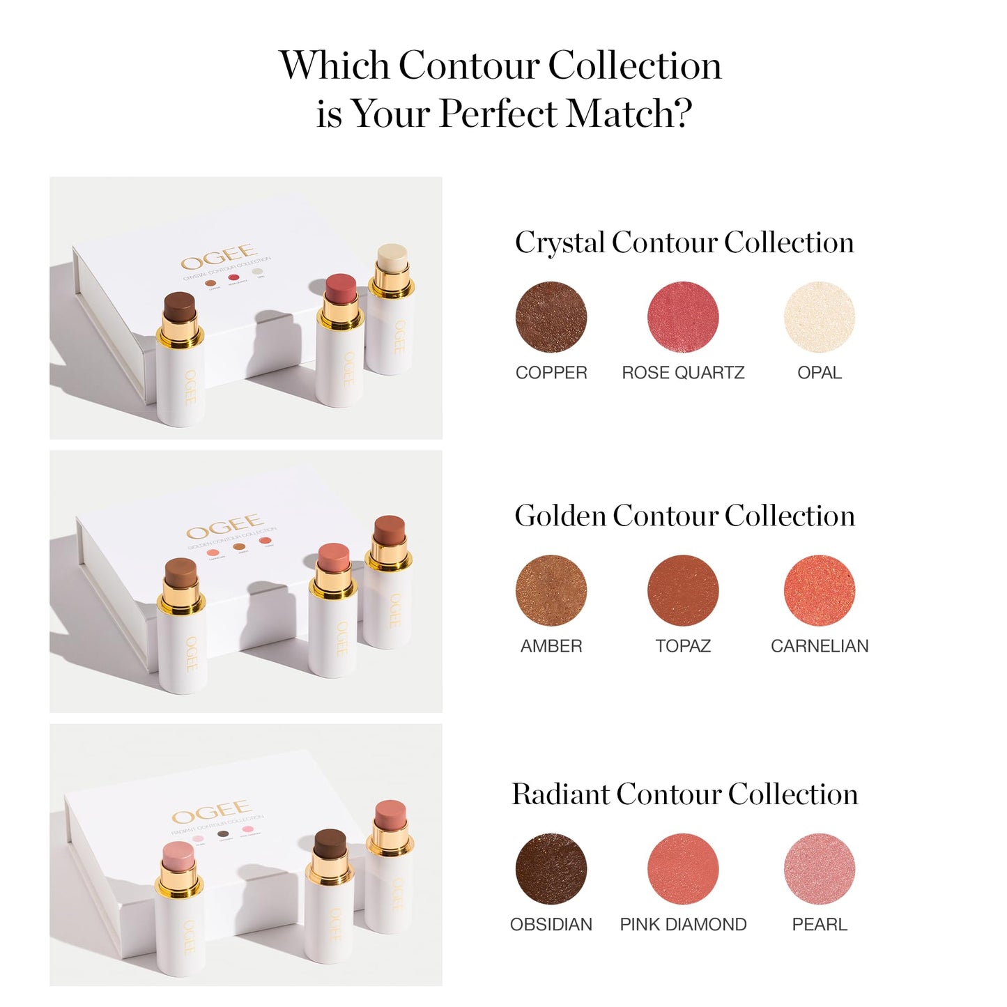 Ogee Sculpted Face Stick (ROSE QUARTZ - ROSE BLUSH) Certified Organic Blush Stick - Multi-Use Cream Blush Stick for Cheeks, Lips & Face - dailyvitalstore