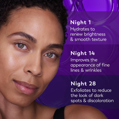 Olay Regenerist Chemical Peel for Face, Overnight Face Peel Mask, Anti-Aging Skin Care, Night Serum, For Fine Lines & Dark Spots, Fragrance-Free - dailyvitalstore