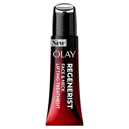 Olay Regenerist Neck and Face Roller, Neck Cream for Tightening and Firming, Anti-Aging Moisturizer for Women, Anti-Wrinkle Serum, Face Lift Cream, Cooling, Fragrance-Free, Hexa-Repair & NAD+, 1.7oz - dailyvitalstore