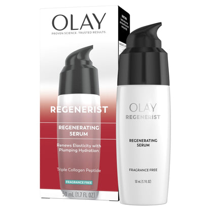 Olay Serum, Regenerist Light Gel Face Moisturizer, Fragrance-Free - Anti-Aging, Anti-Wrinkle, Hydrating, Firming, Smoothening, Improves Fine - dailyvitalstore