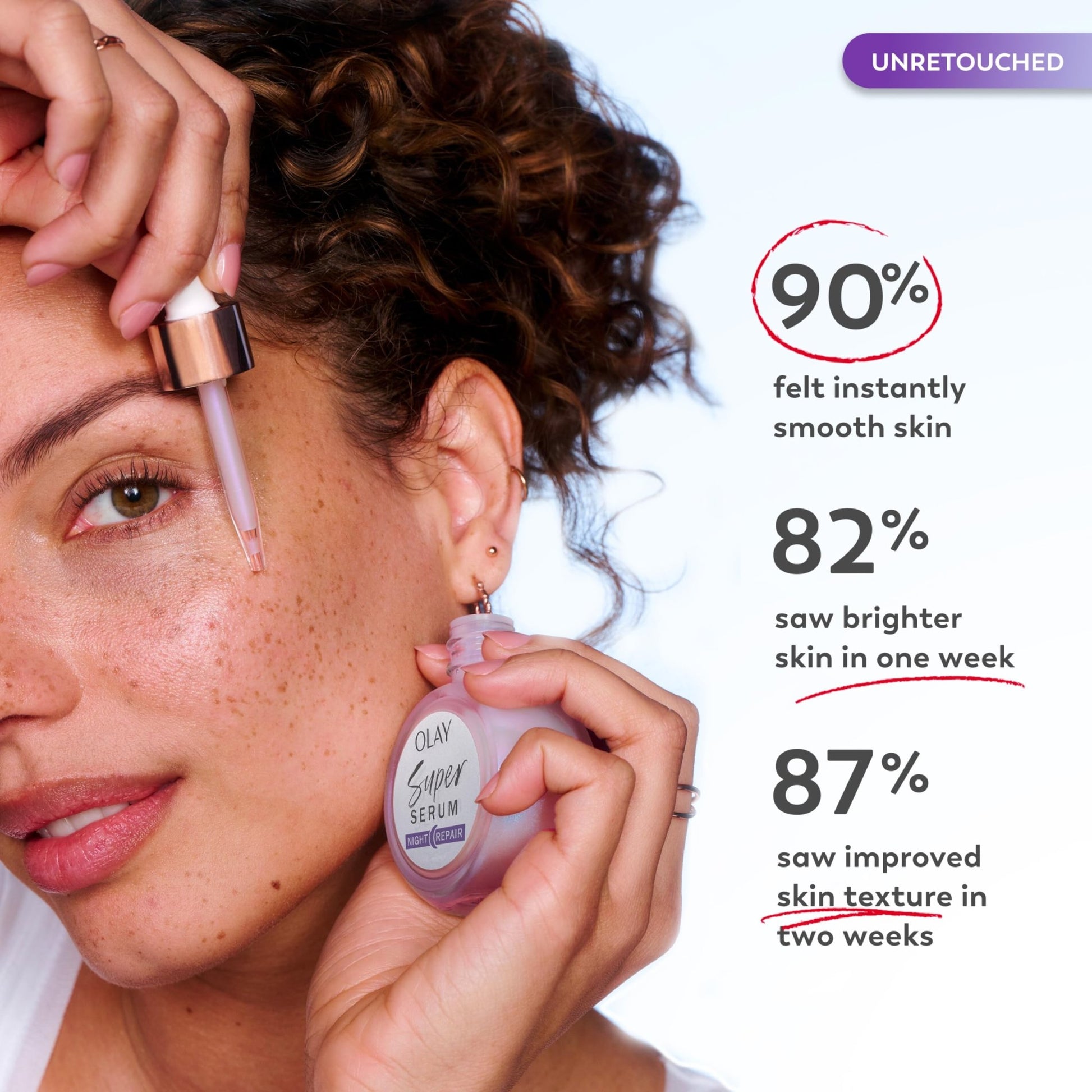 Olay Super Serum Night Repair, Fragrance-Free - Niacinamide, Peptide, Salicylic & Lactic Acid, Glycerin - 5-in-1 Skin Care Benefits - Hydrating, Evens Tone - dailyvitalstore