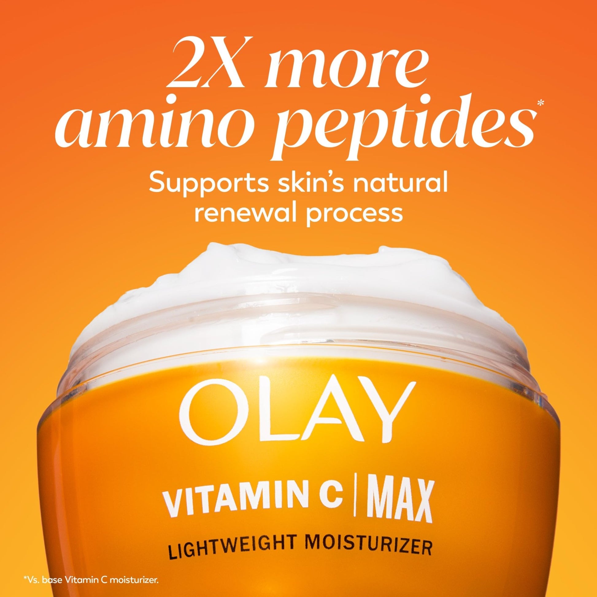 Olay, Vitamin C MAX Face Moisturizer, Brightening Cream for Women, Hydrating, Evens Tone, Dark Spot and Hyperpigmentation Reduction - dailyvitalstore