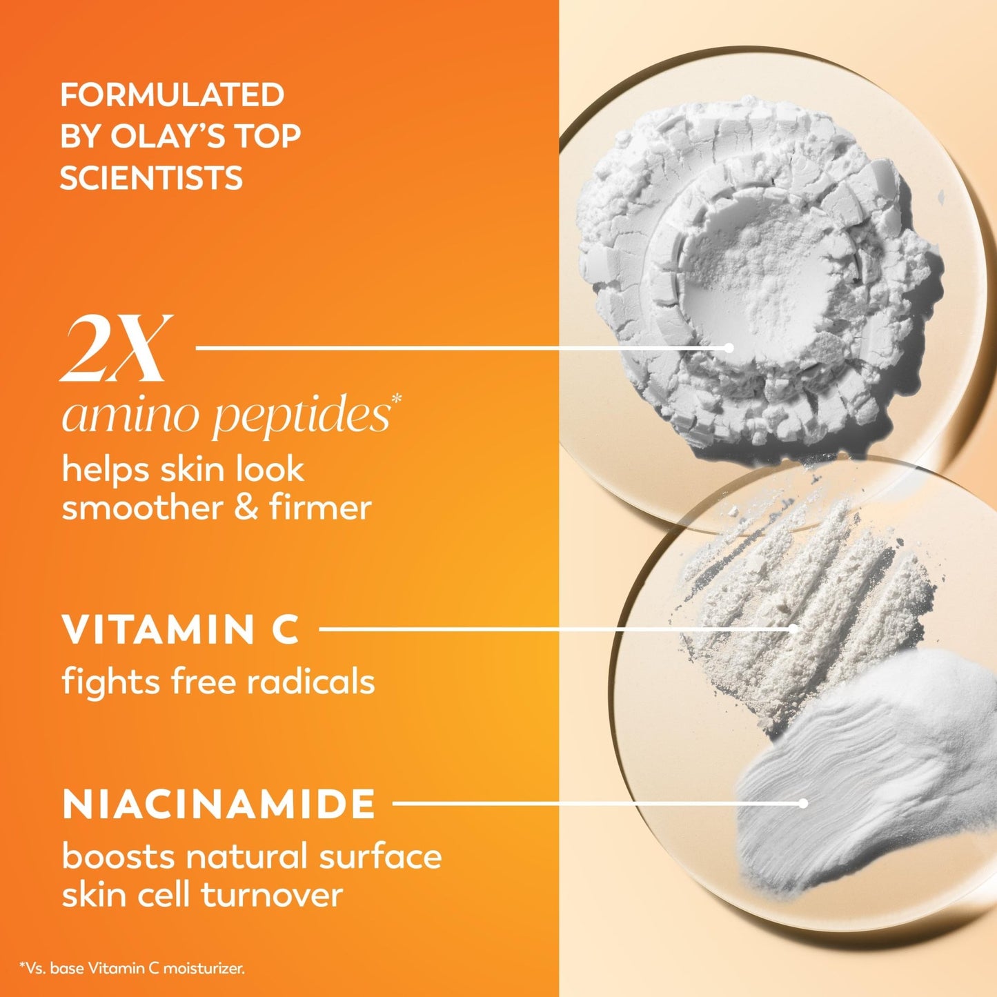 Olay, Vitamin C MAX Face Moisturizer, Brightening Cream for Women, Hydrating, Evens Tone, Dark Spot and Hyperpigmentation Reduction - dailyvitalstore