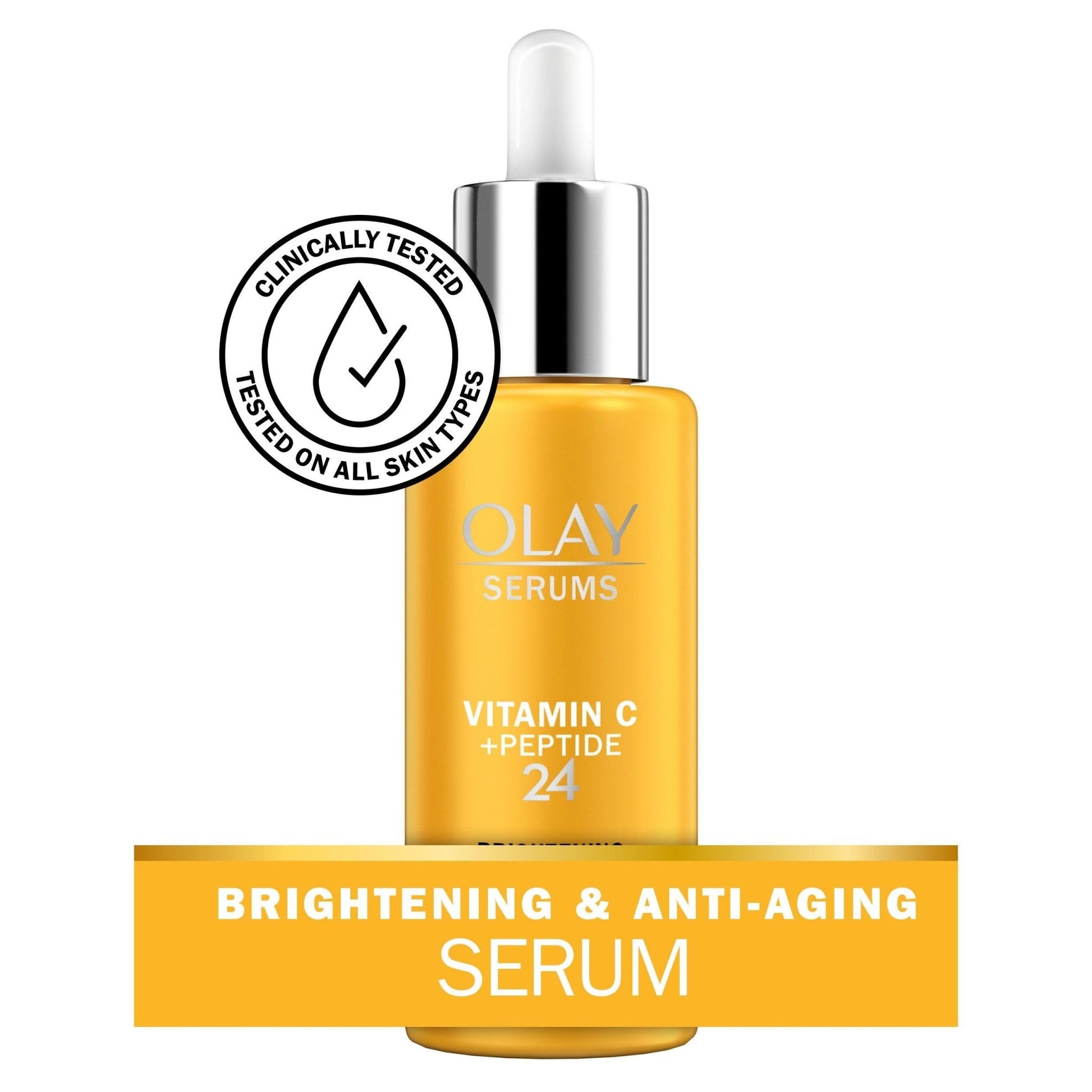Olay Vitamin C + Peptide 24 Serum, 40 mL (1.3 FL OZ) - dailyvitalstore