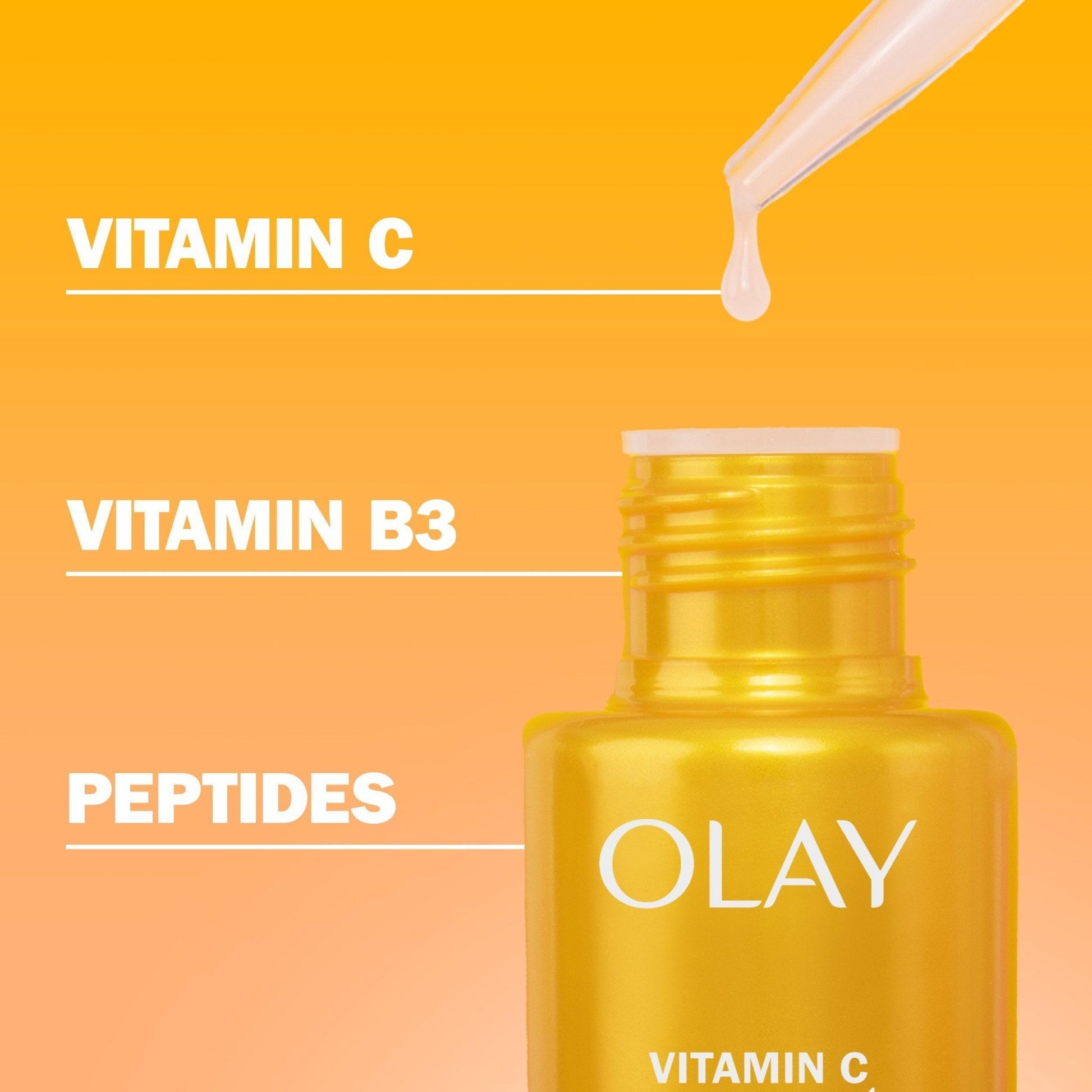Olay Vitamin C + Peptide 24 Serum, 40 mL (1.3 FL OZ) - dailyvitalstore