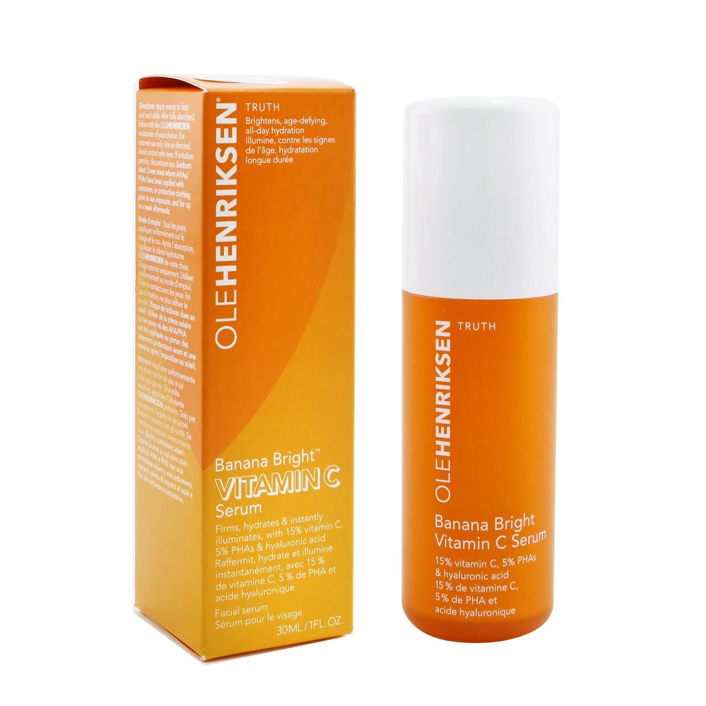 OLEHENRIKSEN Banana Bright 15% Vitamin C Dark Spot Serum 1.0 oz/ 30 mL - dailyvitalstore