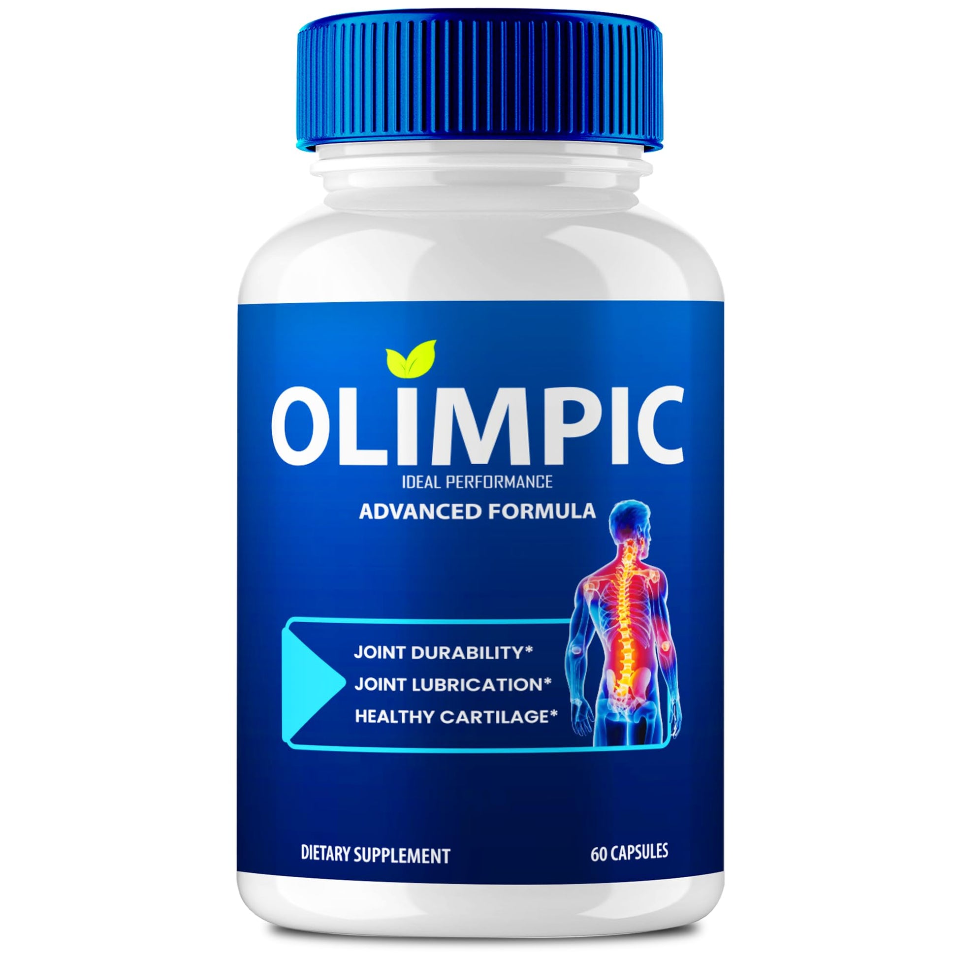 Olimpic Capsules, Advanced Joint Support Supplement Pills for Mobility and Comfort - Maximum Strength, Official Olim Pic Joint Support All Natural Formula, Premium Olim-Pic Reviews (60 Capsules) - dailyvitalstore