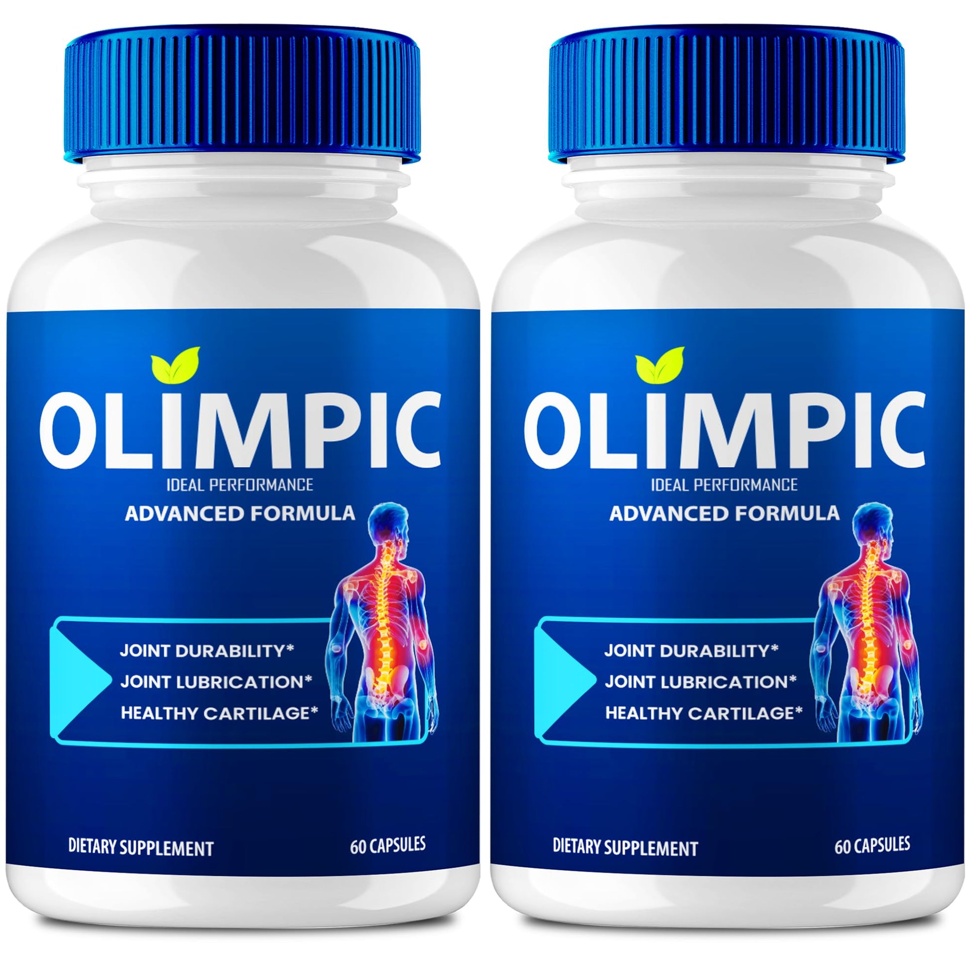 Olimpic Capsules, Advanced Joint Support Supplement Pills for Mobility and Comfort - Maximum Strength, Official Olim Pic Joint Support All Natural Formula, Premium Olim-Pic Reviews (2 Pack) - dailyvitalstore