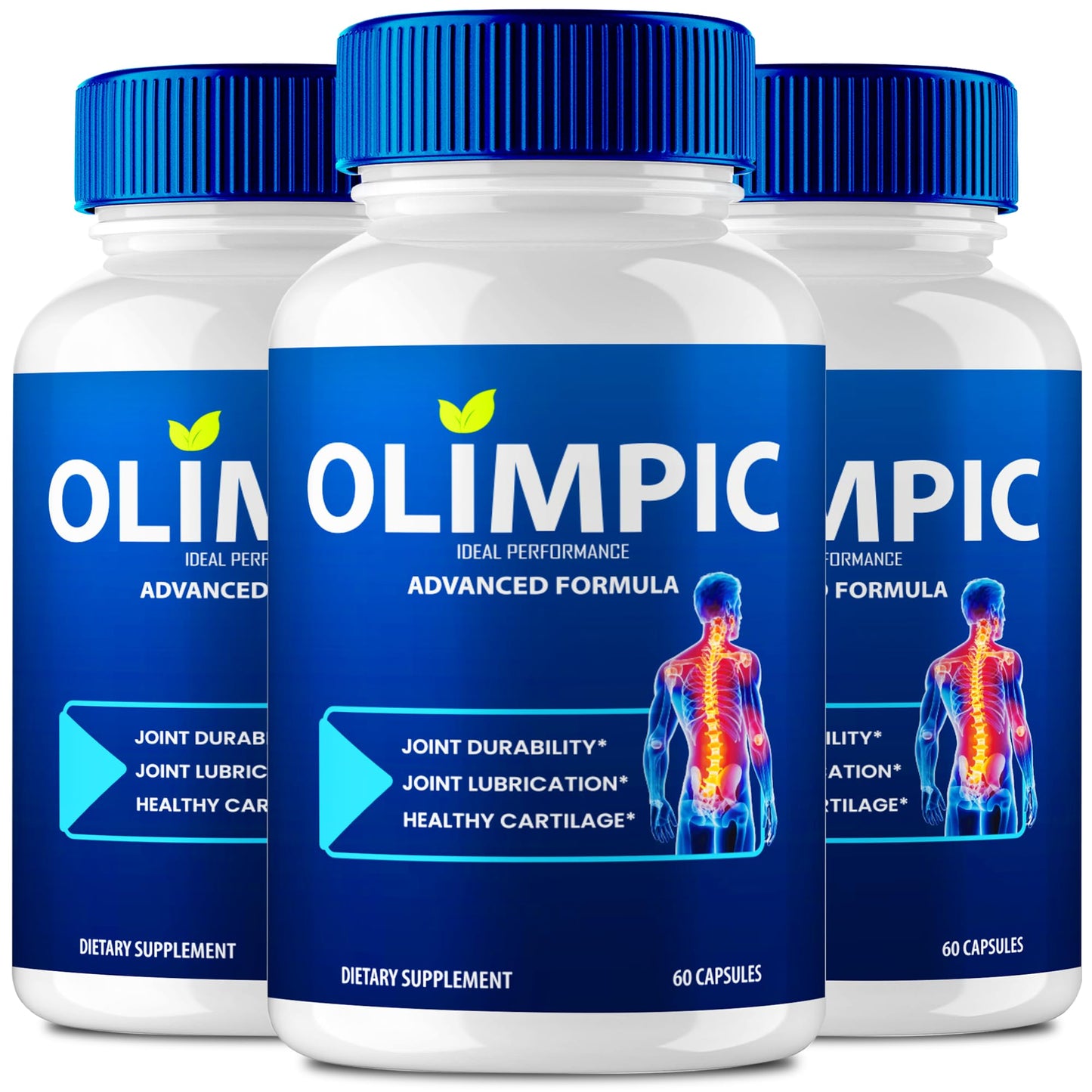 Olimpic Capsules, Advanced Joint Support Supplement Pills for Mobility and Comfort - Maximum Strength, Official Olim Pic Joint Support All Natural Formula, Premium Olim-Pic Reviews (3 Pack) - dailyvitalstore