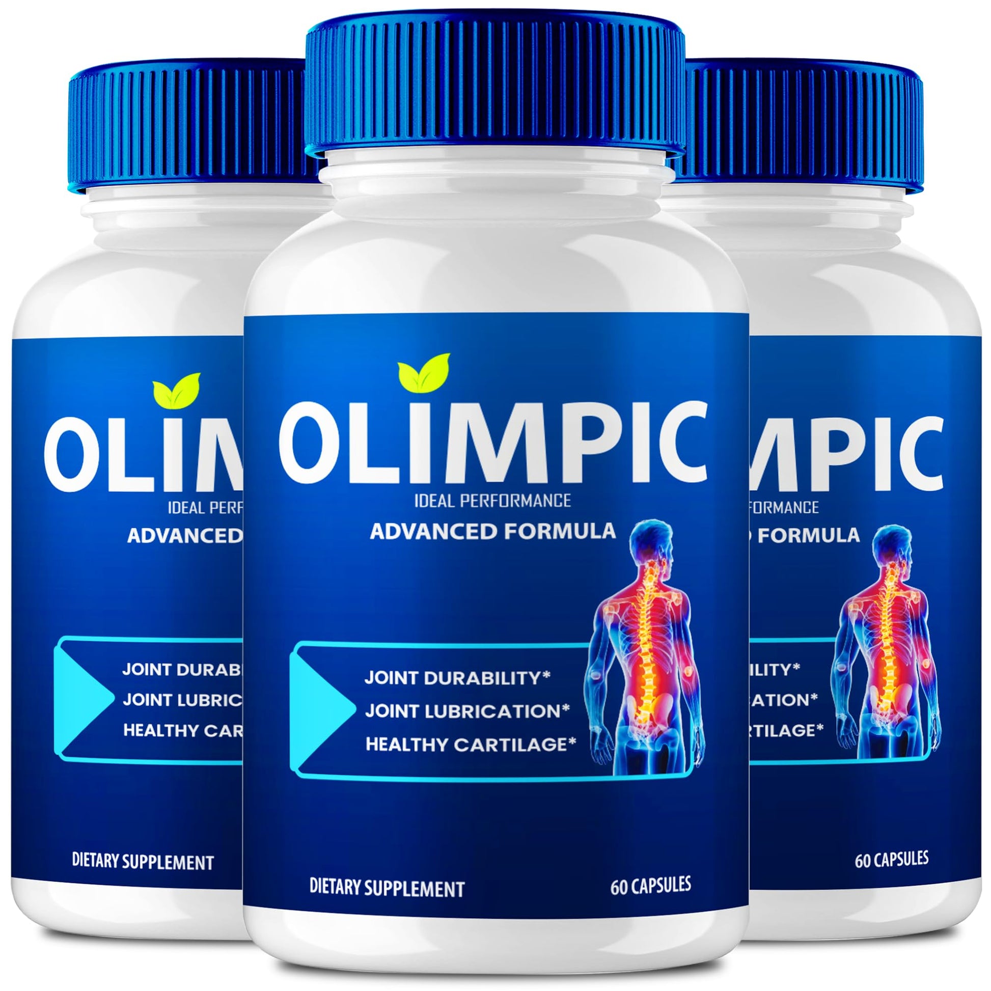 Olimpic Capsules, Advanced Joint Support Supplement Pills for Mobility and Comfort - Maximum Strength, Official Olim Pic Joint Support All Natural Formula, Premium Olim-Pic Reviews (3 Pack) - dailyvitalstore