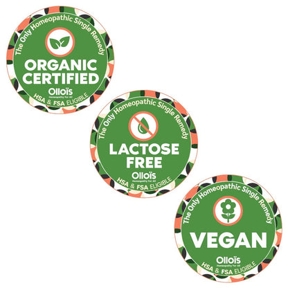 OLLOIS Essential Kit, 10 Organic, Lactose-Free, Vegan Homeopathic Remedies - dailyvitalstore