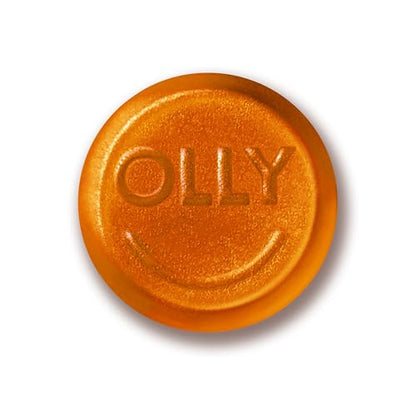 OLLY Kids Chillax Gummy, For a Calm and Relaxed Mood*, Magnesium, L-Theanine, Lemon Balm Extract, Chewable Supplement, Sherbet Flavored, 25 Day Supply - 50 Count - dailyvitalstore