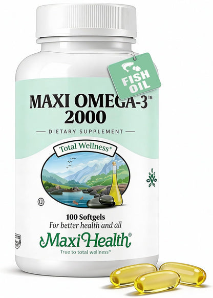 Omega 3 Fish Oil - Triple Strength 2000 mg Kosher Fish Oil Supplements - No Fishy Aftertaste Omega 3 Supplement - Burpless Fish Oil Omega 3 Fatty Acid - dailyvitalstore