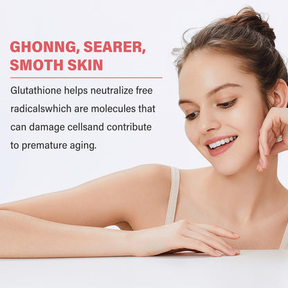 OMOGS Glutathione & NAC Supplement, with vtamin B & Selenium, Supports Liver Health, Cellular, Antioxidant, Energy Production & Immune - dailyvitalstore