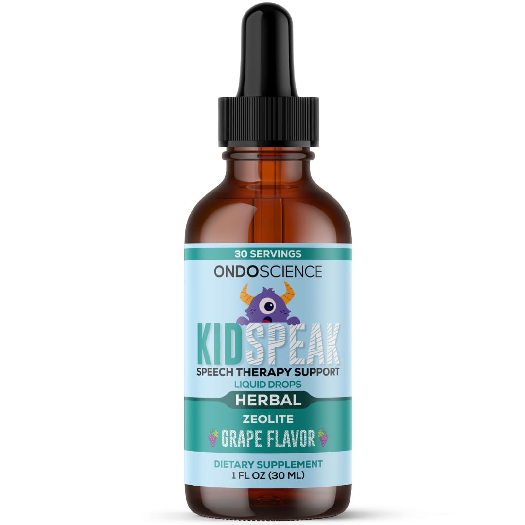 Ondo Science KIDSPEAK Speech Support Supplement for Children, Natural Vitamins and Minerals, Communication and Learning Aid - dailyvitalstore