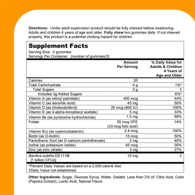 One A Day Kids Multivitamin with Probiotic, Multivitamin Gummies, Kids Probiotic for Digestive Health, Gummy Vitamins - dailyvitalstore