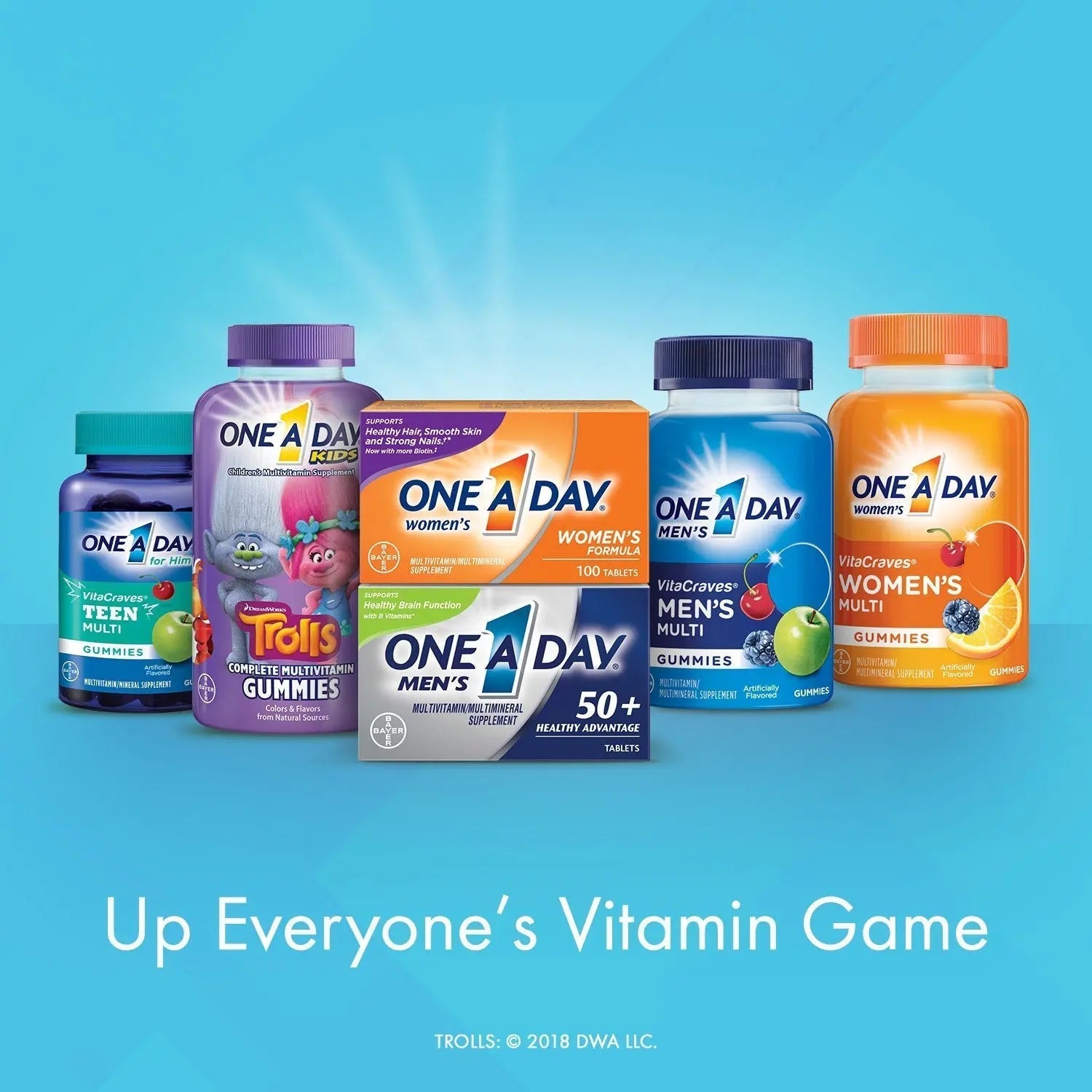 One A Day Pills Multivitamin Multimineral Supplement Tablets - dailyvitalstore