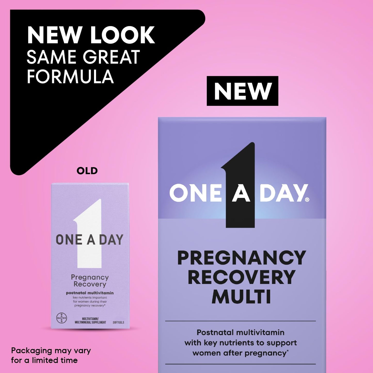 One A Day Postnatal Vitamins for Women, Postnatal Multivitamin with Folic Acid, Omega-3 DHA, B Vitamins, Support Immune Health, Breastfeeding - dailyvitalstore