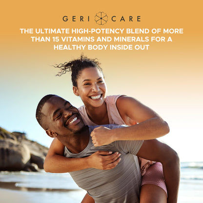 One-Daily Multivitamins with Minerals for Men & Women (100 Tablets) by GeriCare| High-Potency Multi-Vitamin & Multimineral Dietary Supplement for Immunity, Energy| Complete Daily Nutritional Support - dailyvitalstore