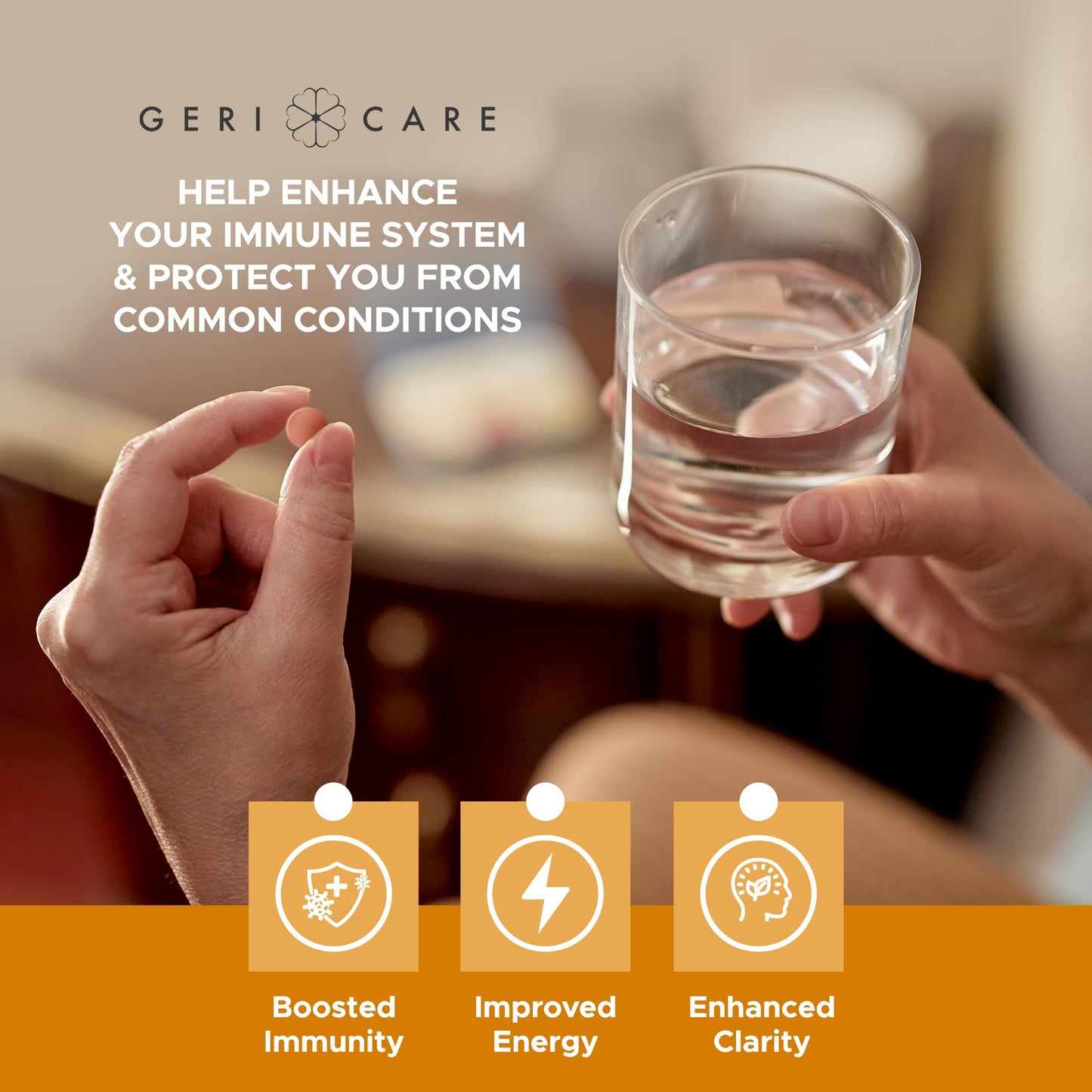One-Daily Multivitamins with Minerals for Men & Women (100 Tablets) by GeriCare| High-Potency Multi-Vitamin & Multimineral Dietary Supplement for Immunity, Energy| Complete Daily Nutritional Support - dailyvitalstore