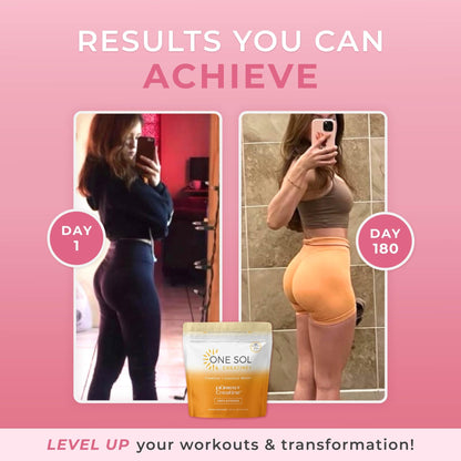 One Sol Creatine for Women, All Natural Women's Creatine Powder w Pure Creatine & Coconut Water, Increase Lean Muscle Mass, Reduce Recovery Time, Promotes Brain & Bone Health (Unflavored, 60 Servings) - dailyvitalstore
