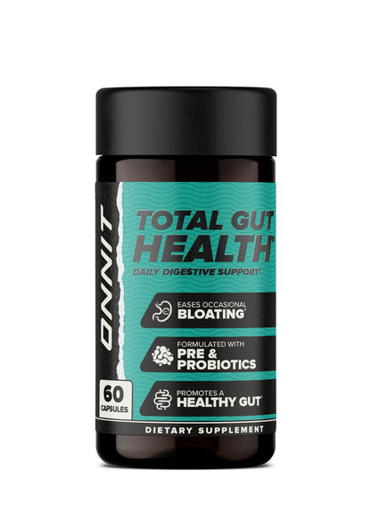 ONNIT Total Gut Health Daily Digestive Support, IGEN™ Non-GMO Tested Digestion Supplement for Women and Men with 7 Strains of Probiotics, - dailyvitalstore