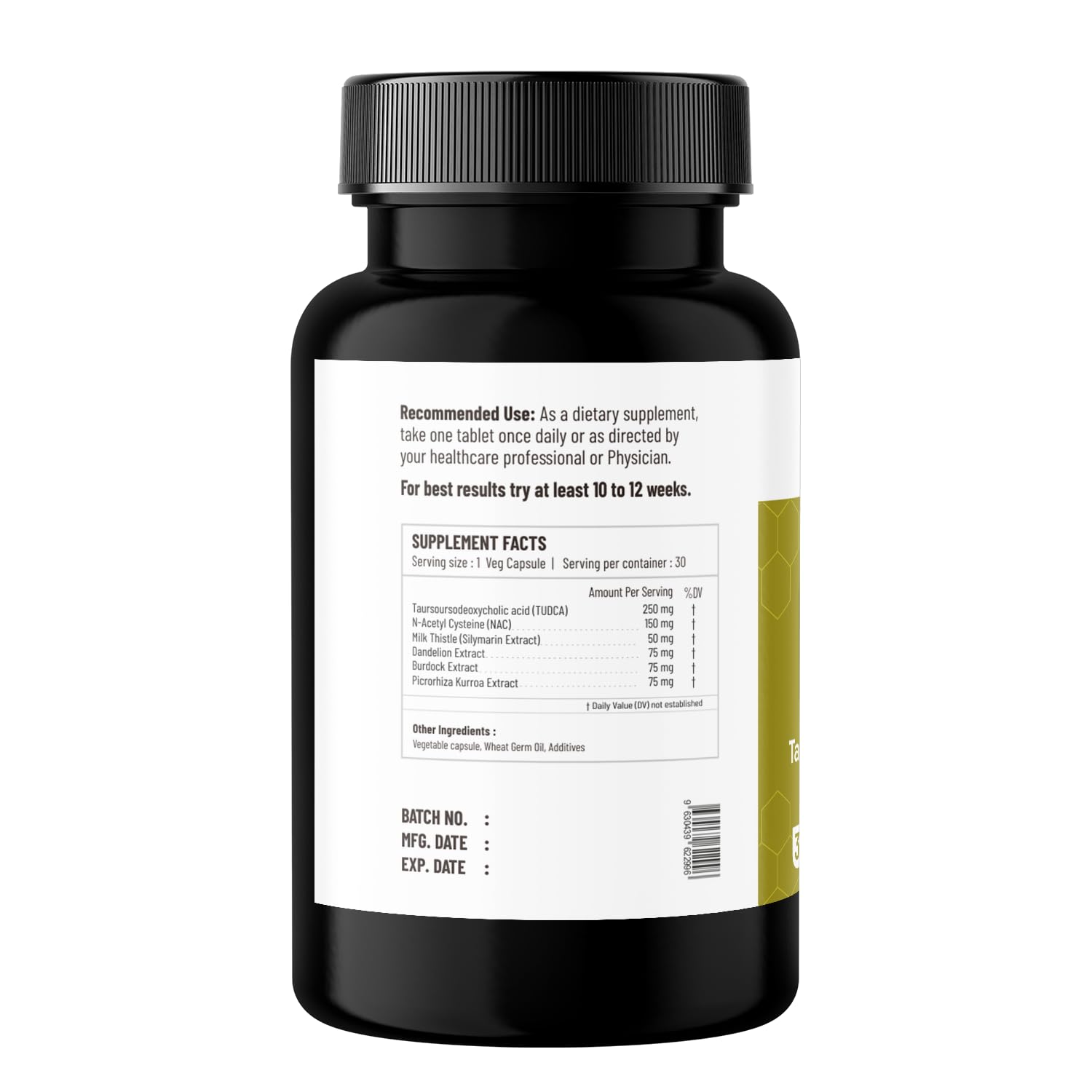 Onpharno TUDCA Advance – 250mg TUDCA, NAC, Milk Thistle, Dandelion, Burdock & Picrorhiza Extract – 30 Liquid-Filled Veg Capsules - dailyvitalstore