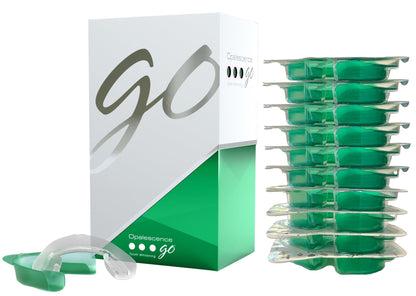 Opalescence Go 15- Prefilled Teeth Whitening Trays Kit - 15% Hydrogen Peroxide - (10 Treatments) Dentist Recomended - Made by Ultradent Products - dailyvitalstore