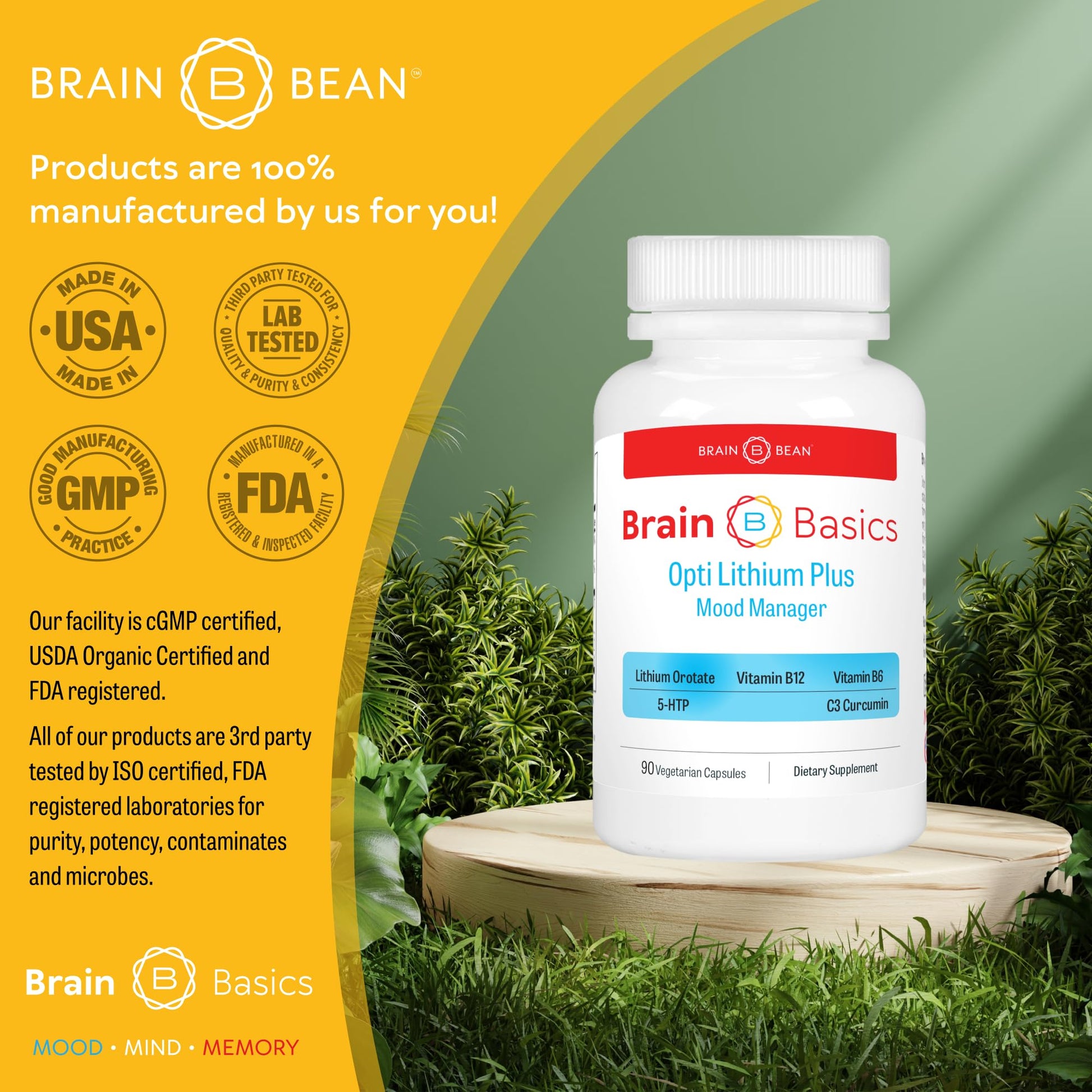 Opti Lithium Plus: Supercharge Brain Health with Enhanced Nutrient Absorption for Optimal Well-Being. - dailyvitalstore