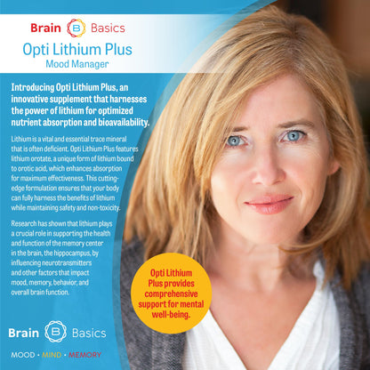 Opti Lithium Plus: Supercharge Brain Health with Enhanced Nutrient Absorption for Optimal Well-Being. - dailyvitalstore