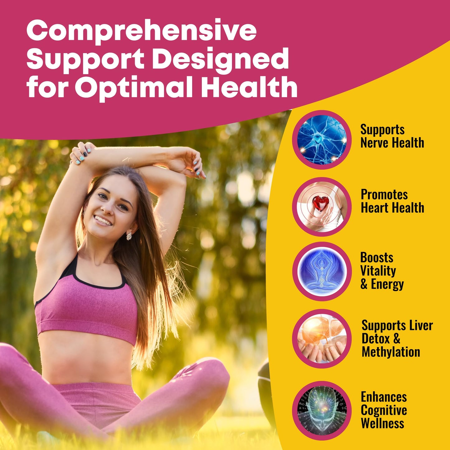 Optiwav TMG Trimethylglycine Liquid Drops - Betaine High Absorption Methylated Vitamins Supplement for Homocysteine Methylation & Heart Health Support - Orange Flavor Gluten Free Vegan - 2 fl oz - dailyvitalstore