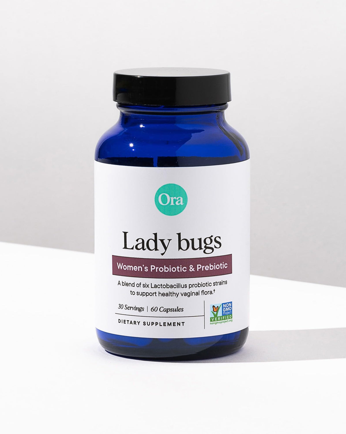 Ora Organic Probiotic for Women with L. crispatus, 6 Clinically Studied Lactobacillus Strains for Vaginal, pH & Urinary Tract Health, - dailyvitalstore