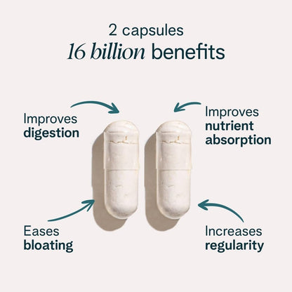 Ora Organic Probiotics with Prebiotics for Digestive Health 16 Billion CFU - Trust Your Gut - Strains - Acidophilus Lactobacillus Breve Bifidum Lactis - dailyvitalstore