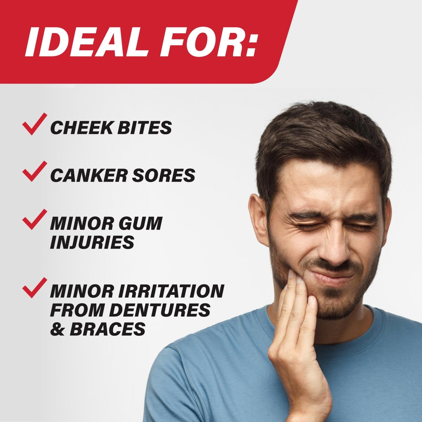 Orajel 4X for Toothache & Gum Pain: Severe Cream Tube 0.33oz- From Oral Pain Relief Brand - dailyvitalstore