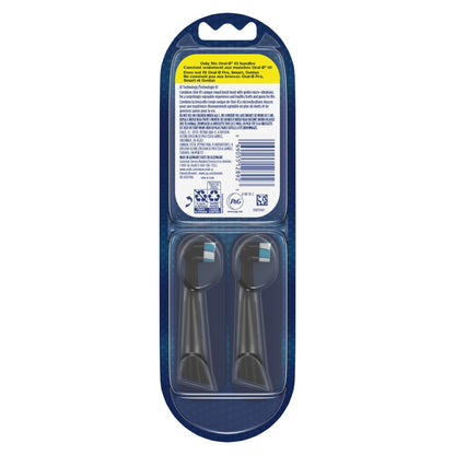 Oral-B iO Series Ultimate Clean Electric Toothbrush Replacement Brush Heads for an Oral-B Electric Toothbrush, 2 Count, Black - dailyvitalstore