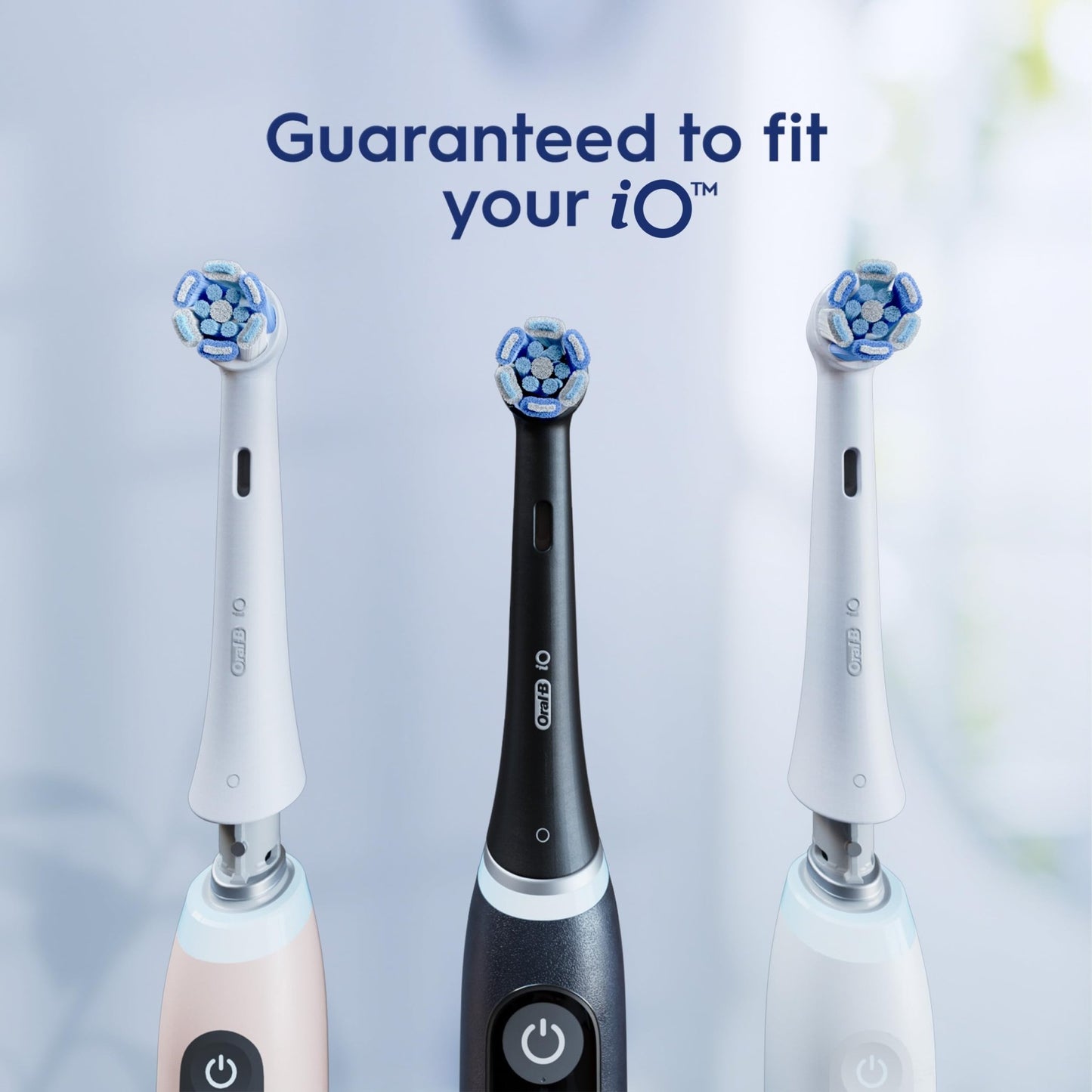 Oral-B iO Series Ultimate Clean Electric Toothbrush Replacement Brush Heads for an Oral-B Electric Toothbrush, 2 Count, Black - dailyvitalstore