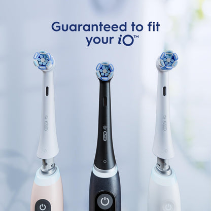 Oral-B iO Series Ultimate Clean Electric Toothbrush Replacement Brush Heads for an Oral-B Electric Toothbrush, 2 Count, Black - dailyvitalstore