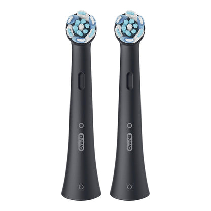 Oral-B iO Series Ultimate Clean Electric Toothbrush Replacement Brush Heads for an Oral-B Electric Toothbrush, 2 Count, Black - dailyvitalstore