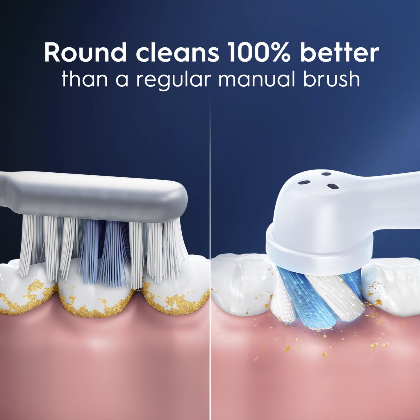 Oral-B iO Series Ultimate Clean Electric Toothbrush Replacement Brush Heads for an Oral-B Electric Toothbrush, 2 Count, White - dailyvitalstore