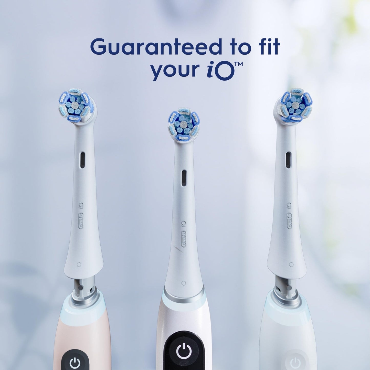 Oral-B iO Series Ultimate Clean Electric Toothbrush Replacement Brush Heads for an Oral-B Electric Toothbrush, 2 Count, White - dailyvitalstore
