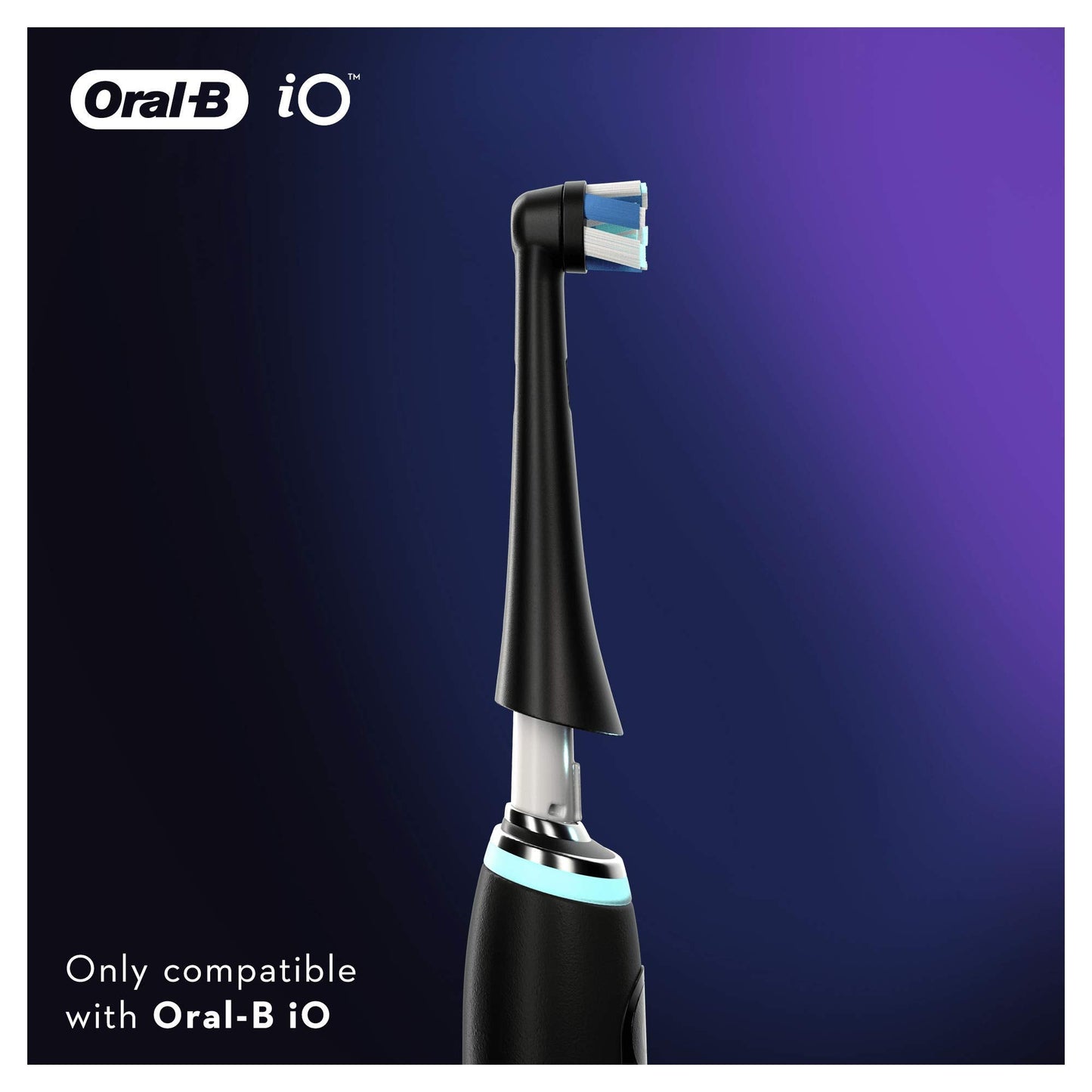 Oral-B iO Ultimate Clean Electric Toothbrush Head, Twisted & Angled Bristles for Deeper Plaque Removal, Pack of 4, - dailyvitalstore
