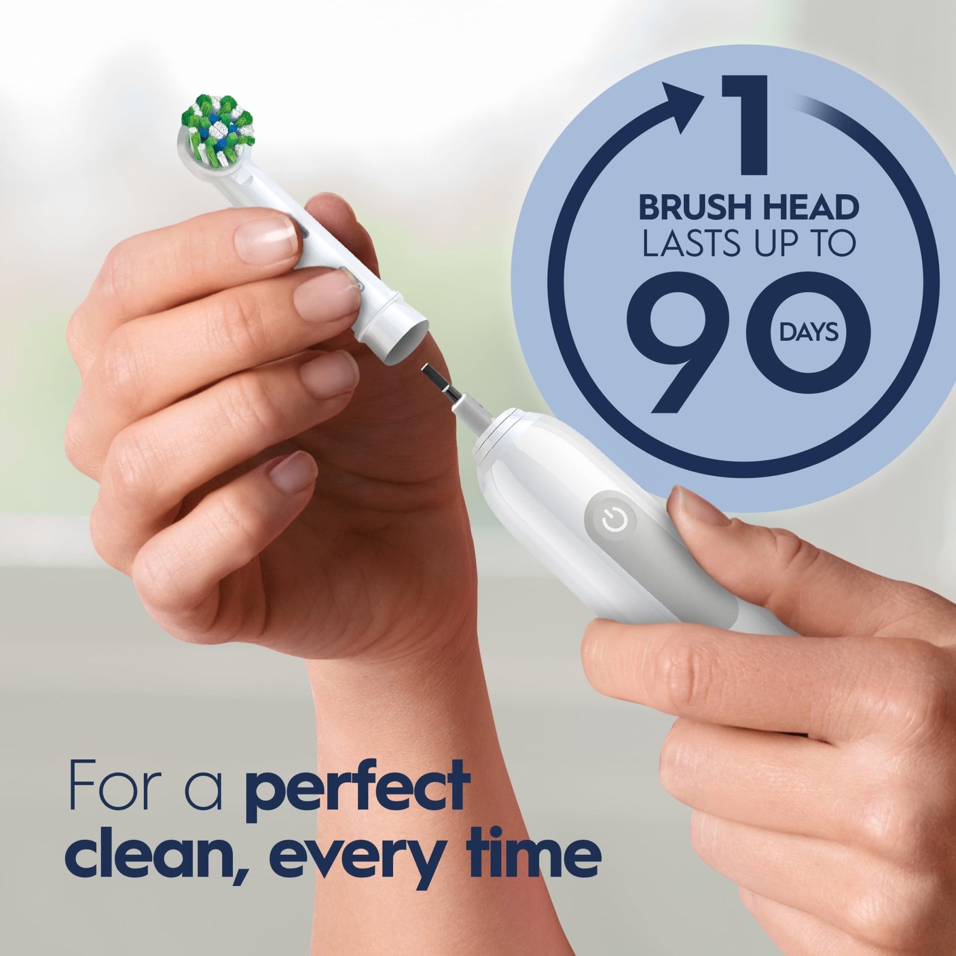 Oral-B Pro 1000 Rechargeable Electric Toothbrush, White - dailyvitalstore