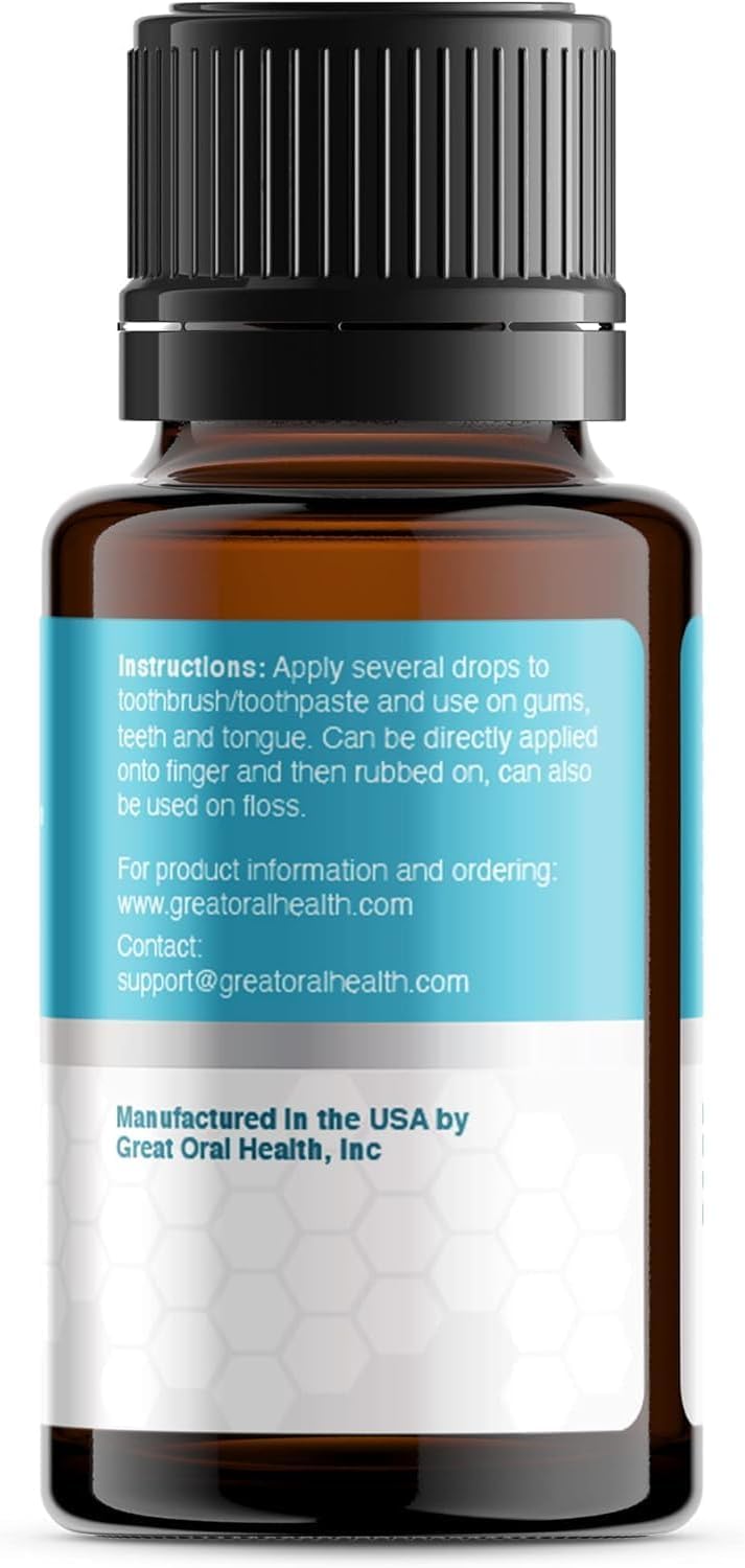 OraRestore Bad Breath Treatment for Adults Halitosis: Dentist Formulated Oral Rinse Concentrate Tooth Oil Liquid Toothpaste, Fresh Breath Mouthwash for Dry Mouth - dailyvitalstore